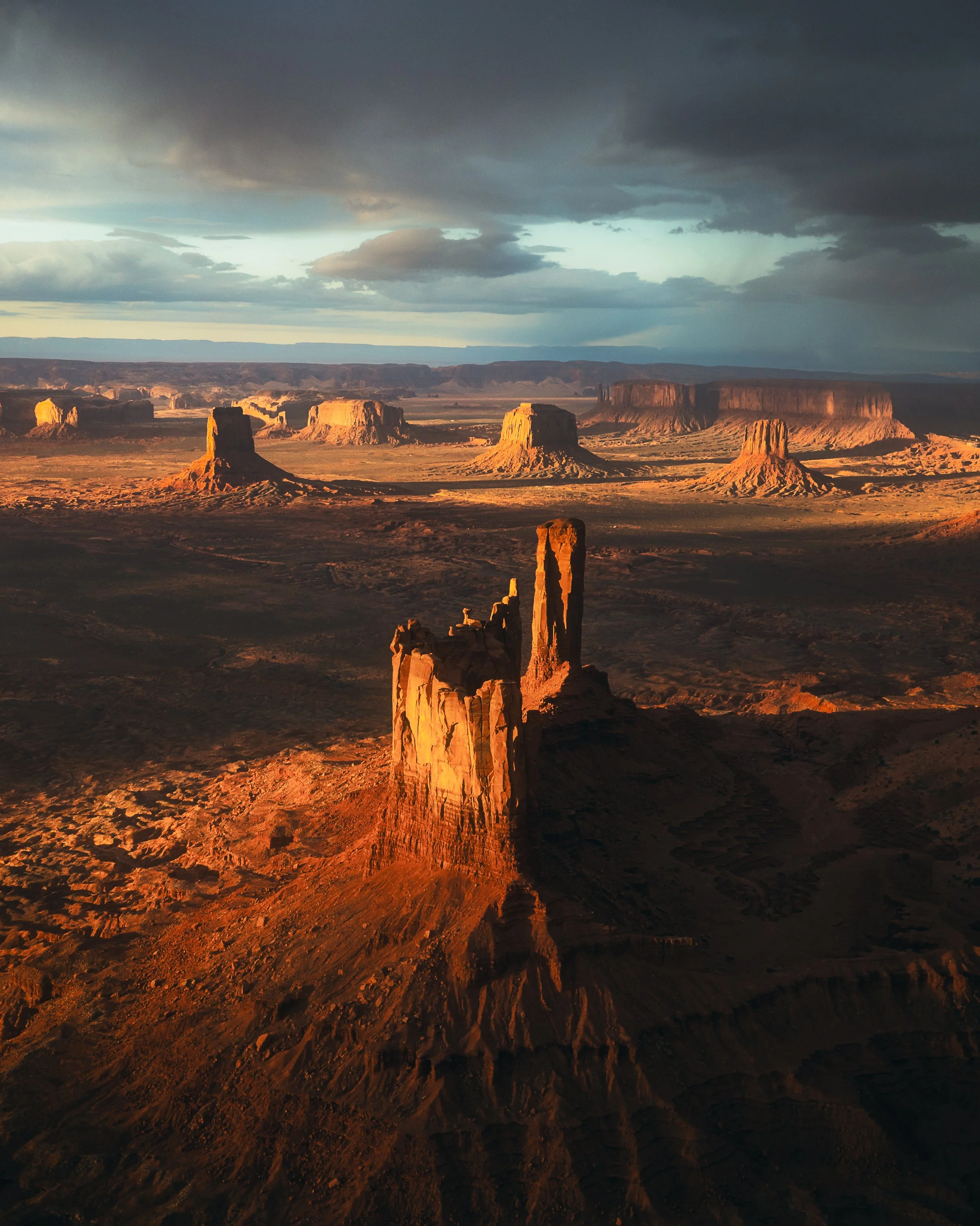 AZ - Monument Valley - Drone - sunrise 1.4.jpg