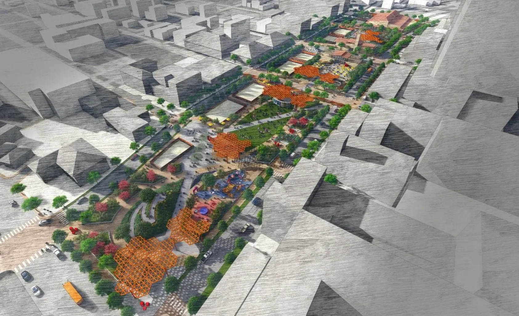 Opinion: The Downtown deck plaza is an idea for a time of plenty. I’m not sure now is that time.