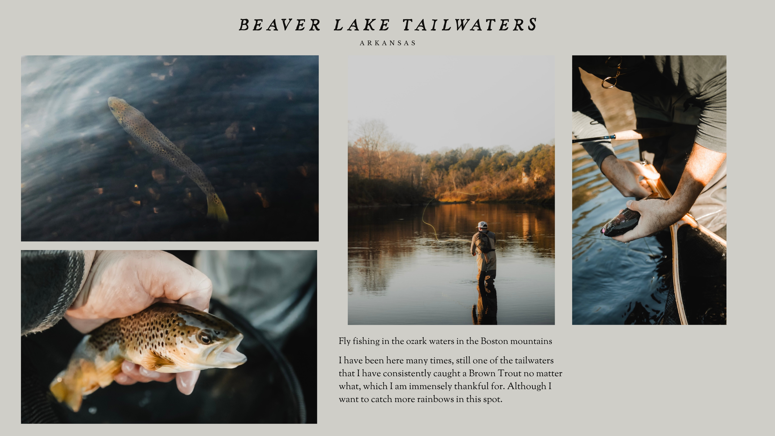 fly fishing blog post in arkansas, documented by andrew kinsey photo company