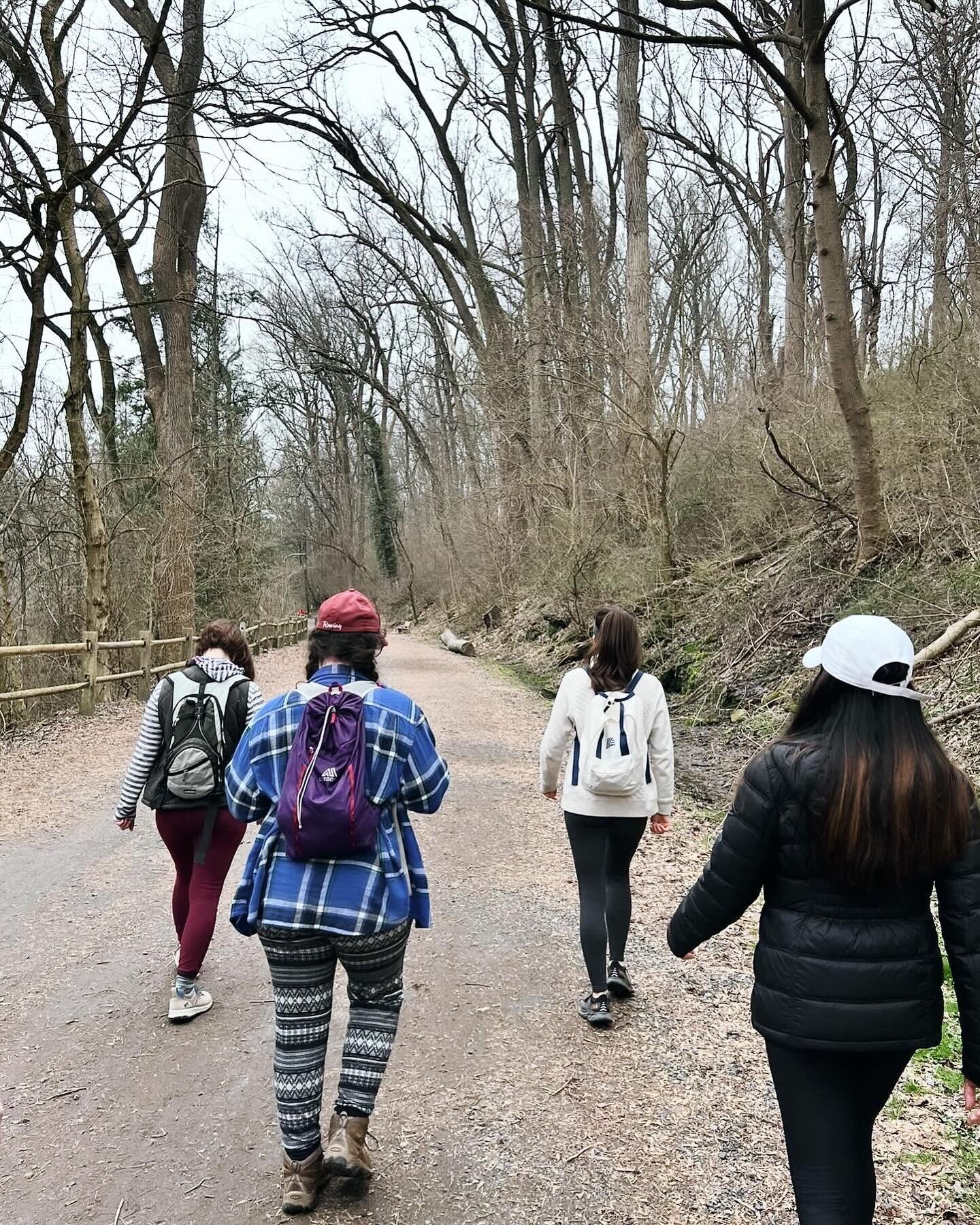 Celebrated the Lunar New Year and first day of spring hiking the Wissahickon with an amazing group of people! 🌝🐉 

It was so lovely sharing the mild temps and beautiful scenery with you! 🌳🍂✨

📅 Mark your Calendars&mdash; next community hike is M