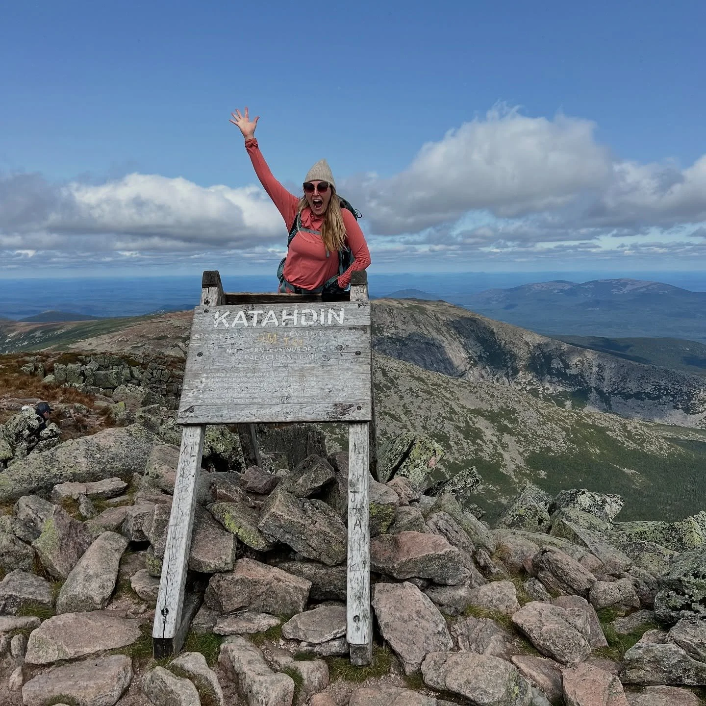 Well folks, I summited Katahdin!⛰️

It was one of the most difficult and technical hikes I&rsquo;ve ever done. I knew it was gonna be tough, but damnnn!

The original plan was to do a longer hike along Knifes edge to see Pamola caves, but after 4.4 m