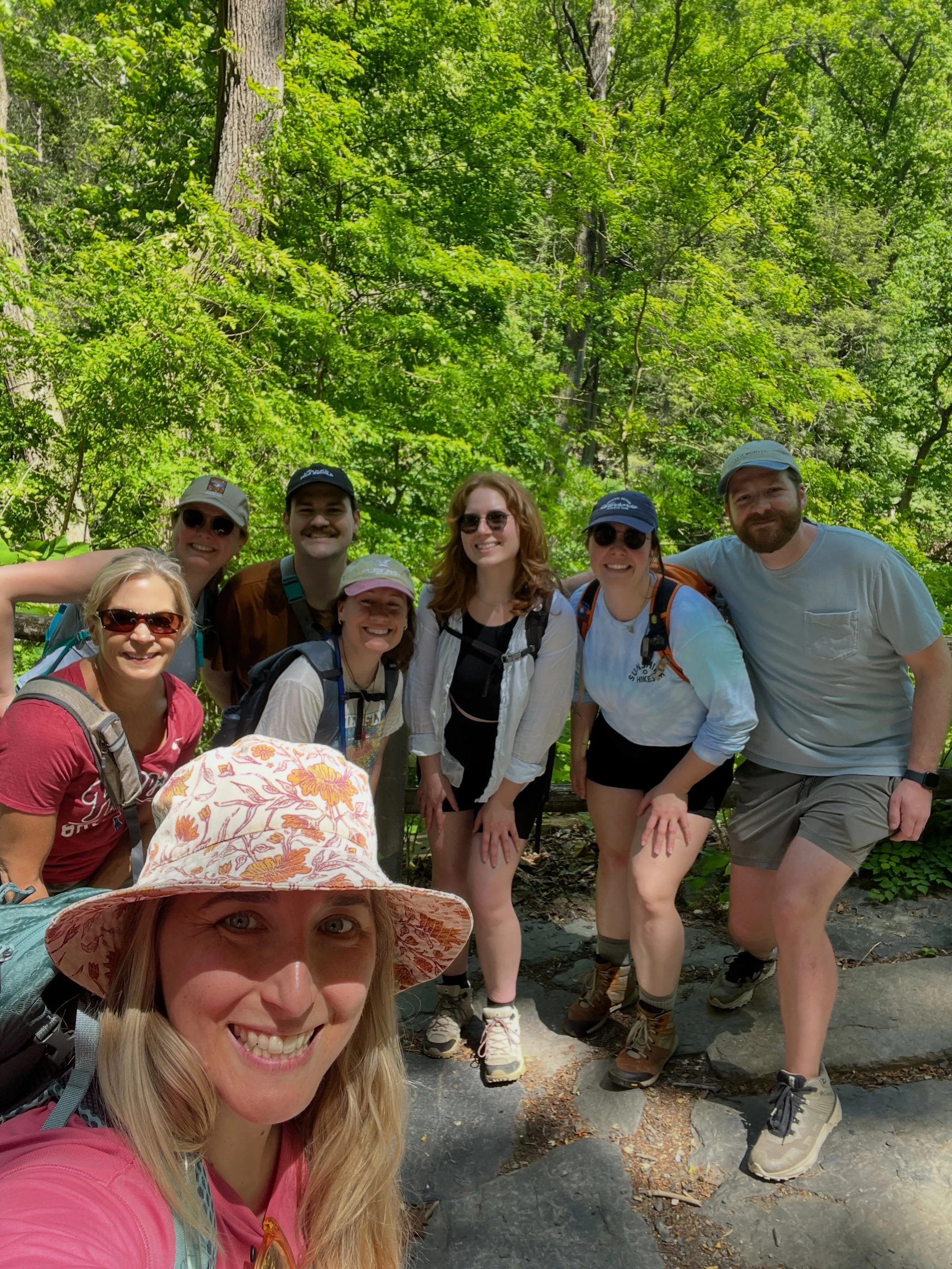 Last weekend&rsquo;s hike in the Wiss 🌿 SO much greenery, amazing company &amp; truly perfect weather. Thanks to all who came out! 

Next hike in the Wiss is Sunday May 31st!! Sign up now!

#sunshinehikesphl #mindfulhiking #springhikes #phillyphilly