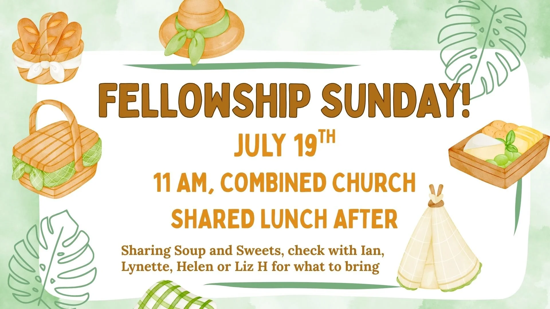 Fellowship Sunday