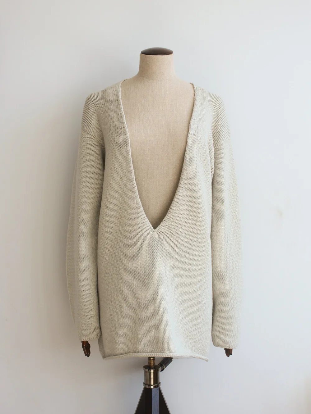 Hermes by Margiela Spring 1999 Cashmere Knit Vareuse — Un-Natural 