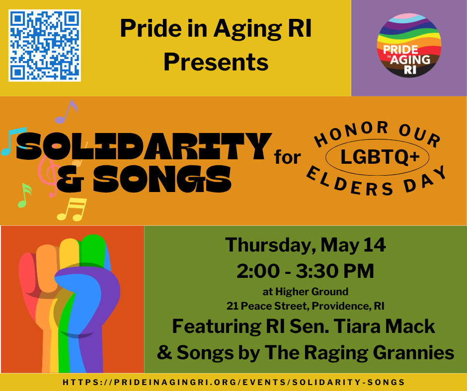 Solidarity &amp; Songs for Honoring LGBTQ+ Elders Day