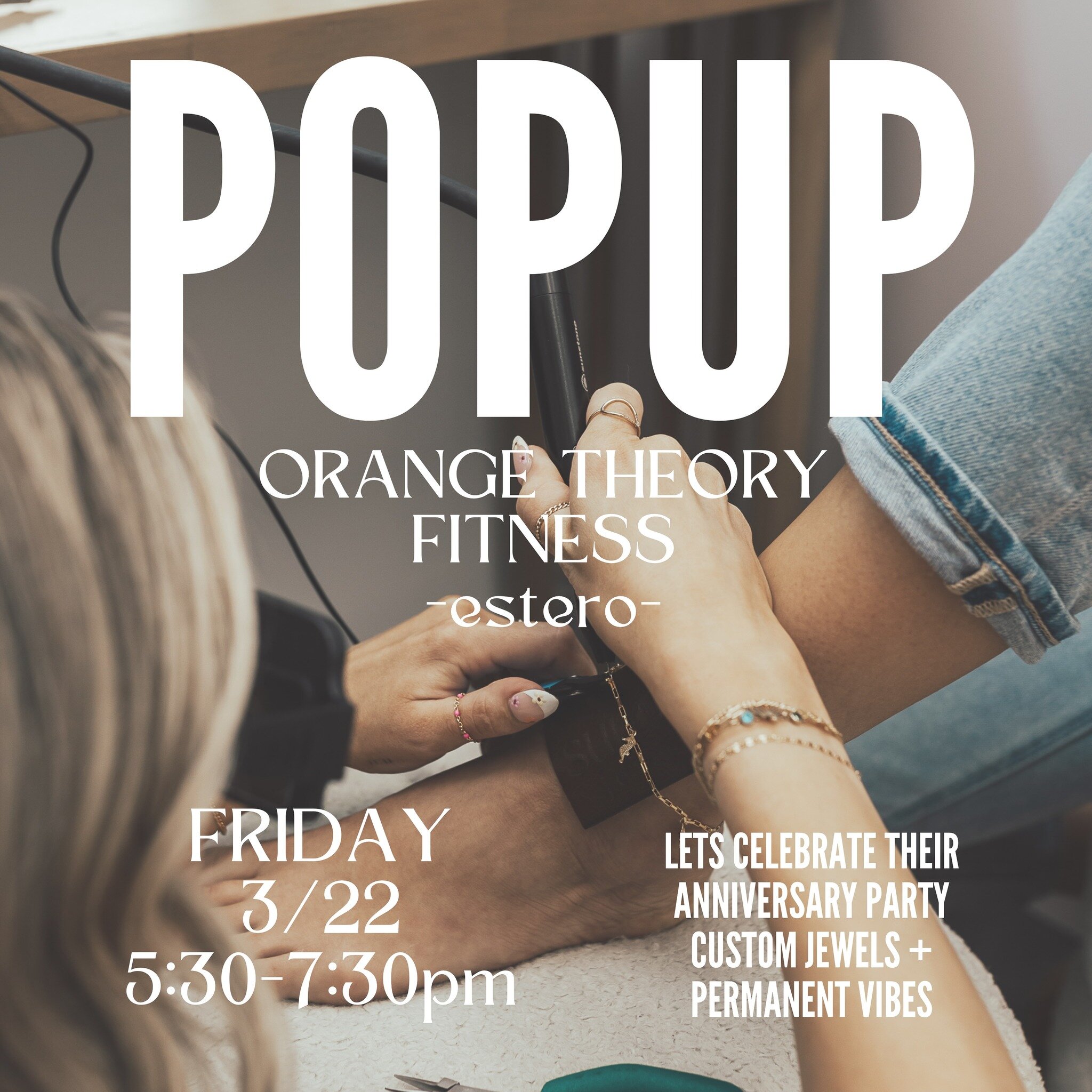 You&rsquo;ve been asking . . . @otfestero is the next spot we&rsquo;re popping up at! 
Bringing the permanent vibes to celebrate their anniversary party THIS Friday 3/22! We&rsquo;ll be there from 5:30-7:30pm along with some other vendors, all celebr