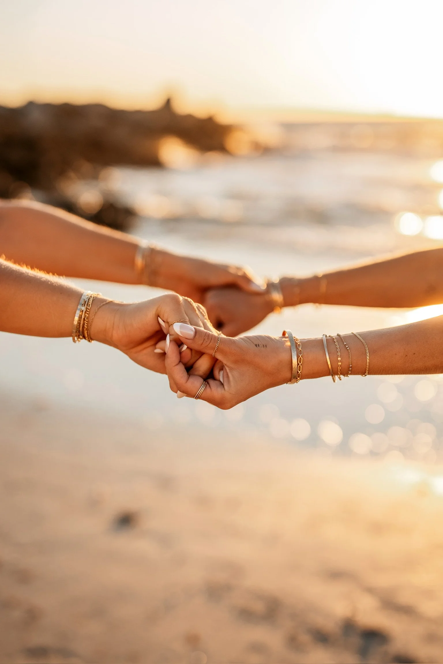 Permanent jewelry pop up event