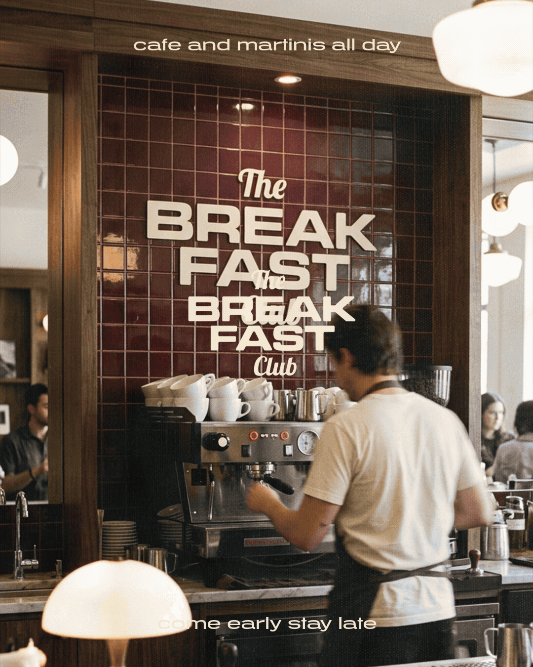 the club come early stay late.gif