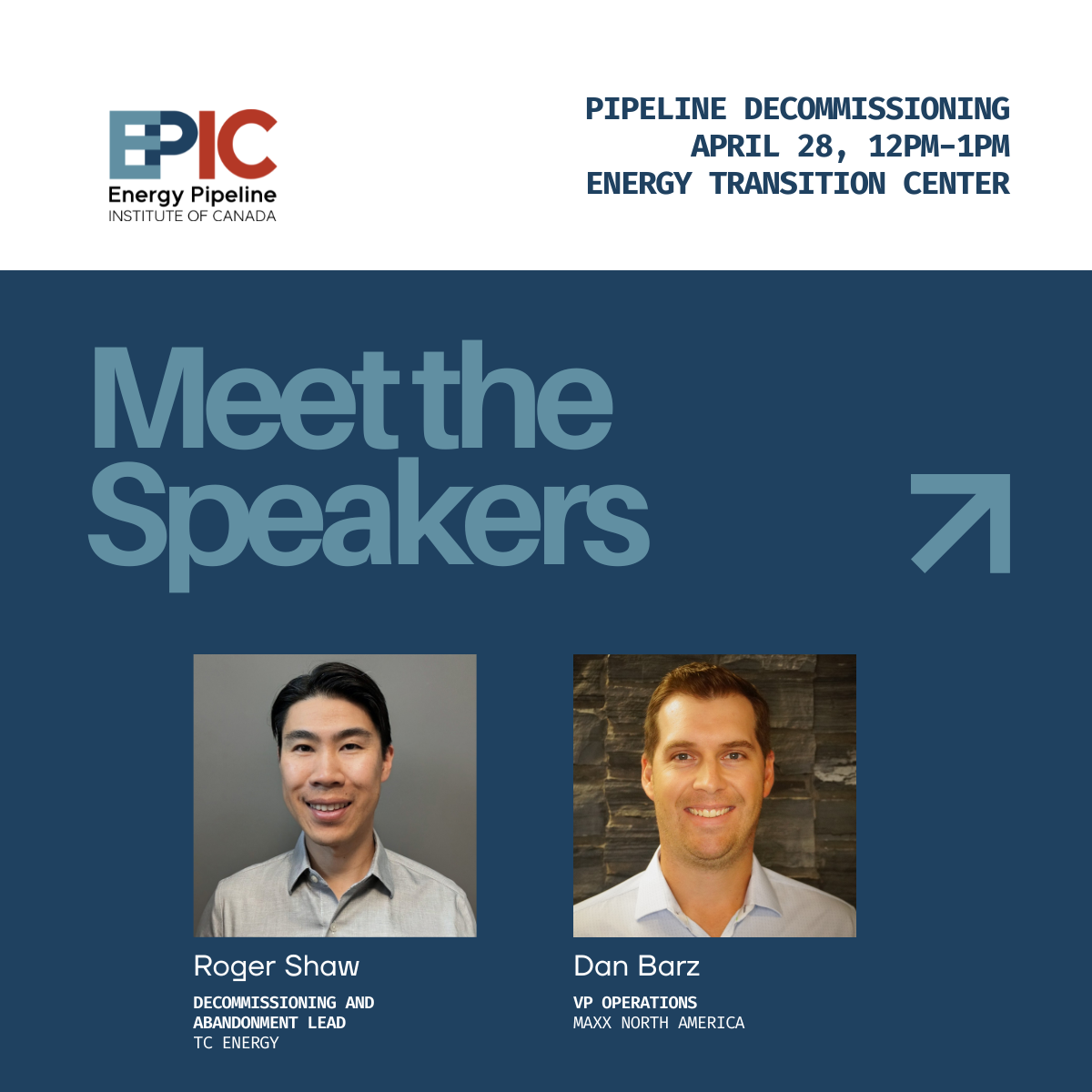 EPIC Speaker Series -- Pipeline Decommissioning