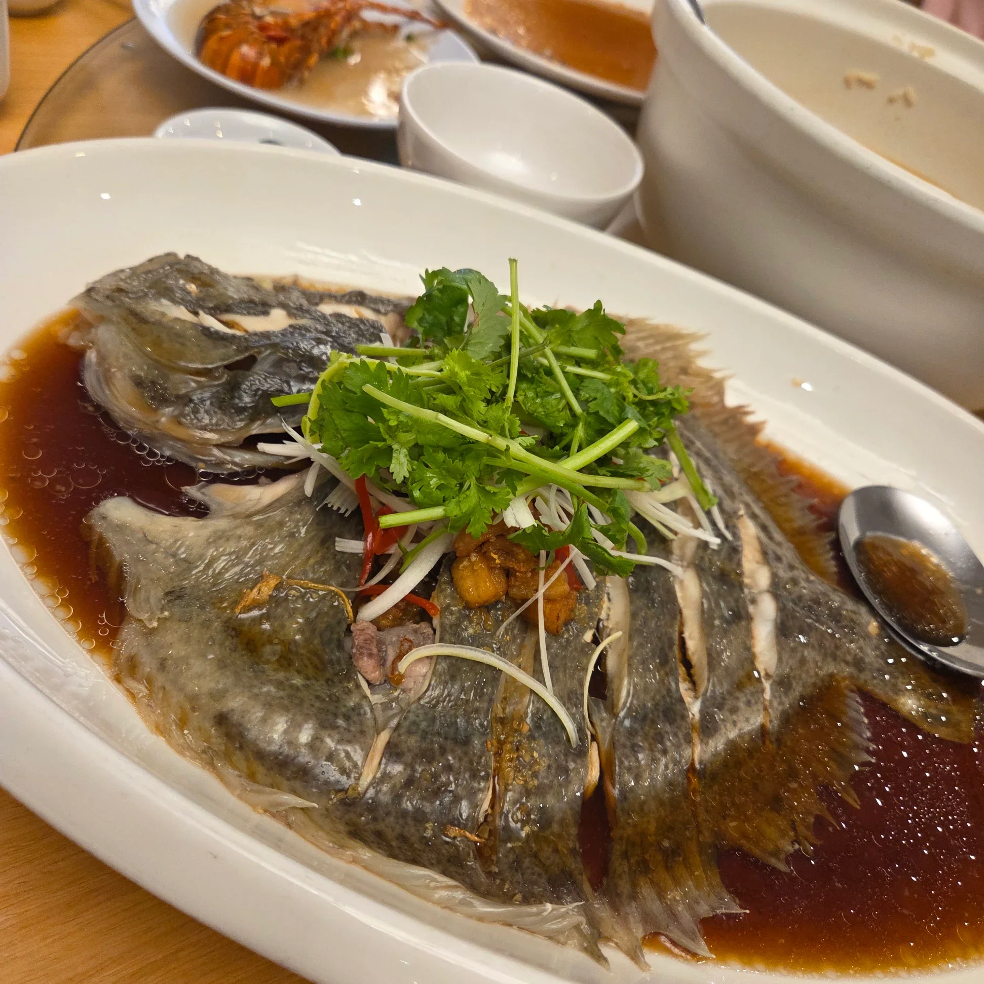 steamed fish
