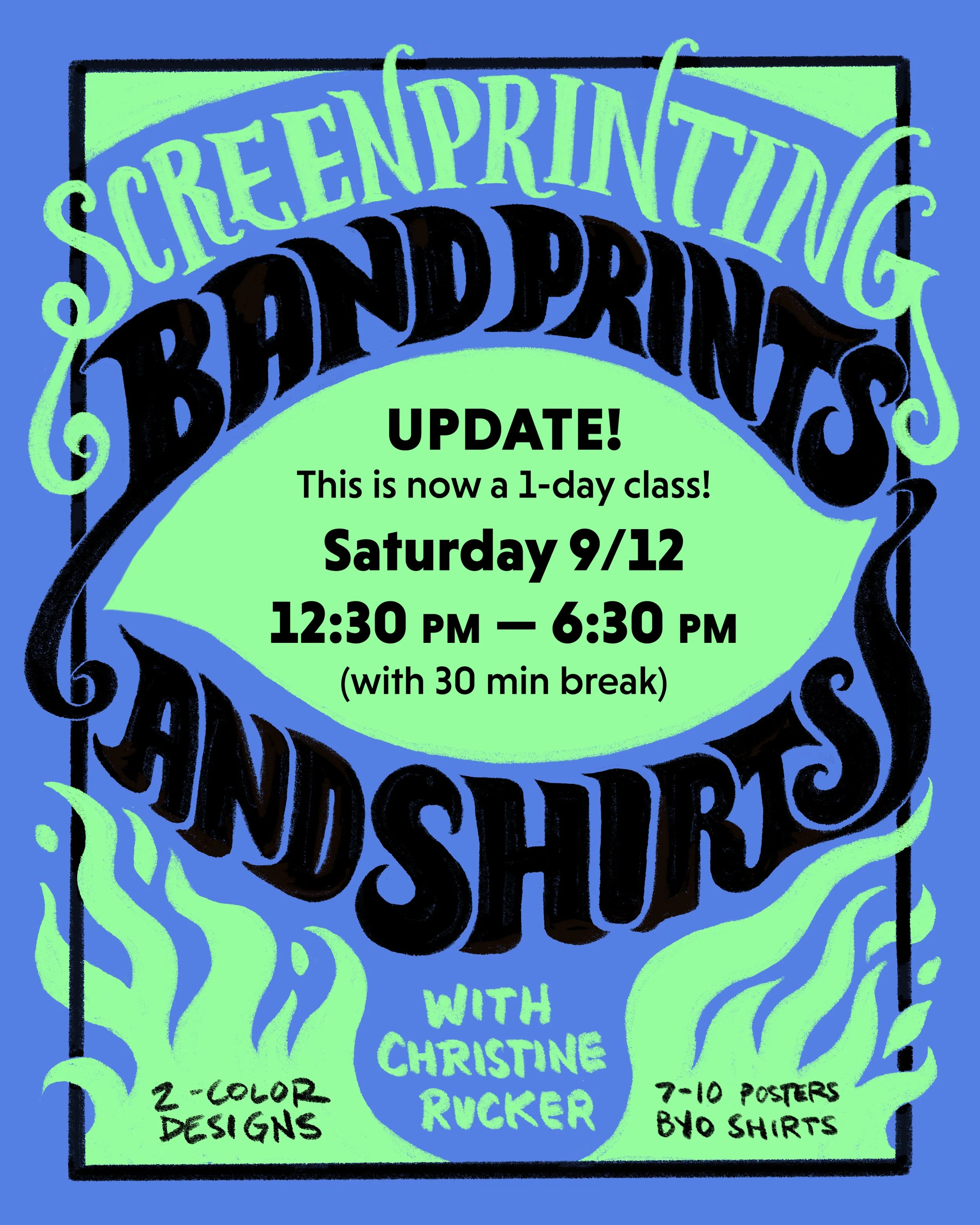 Screenprinting Band Prints & Shirts