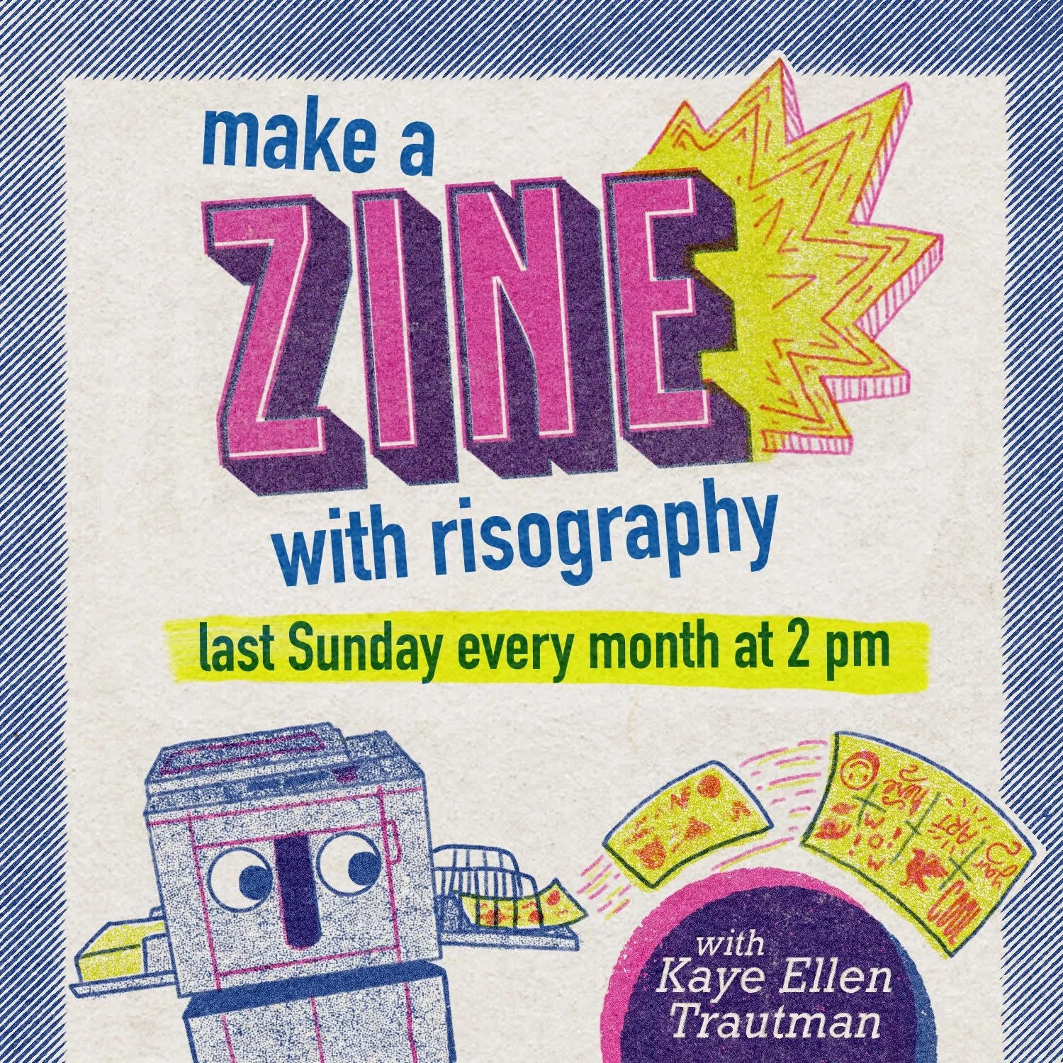 Make a Zine with Risography