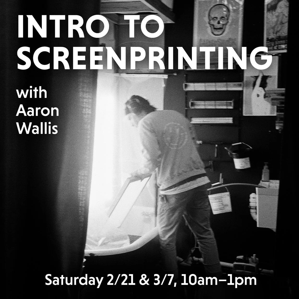 Introduction to Screenprinting: Fine Art & Commercial Practices