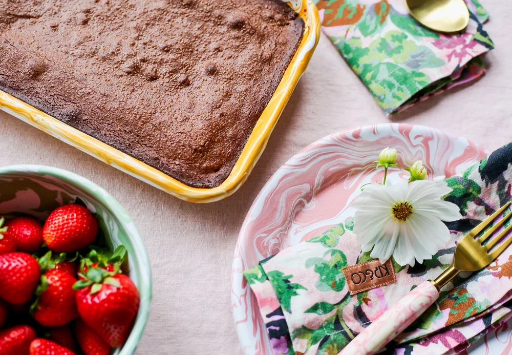 Michelle Powell's Chocolate & Roasted Hazelnut Brownie — Hunter & Folk