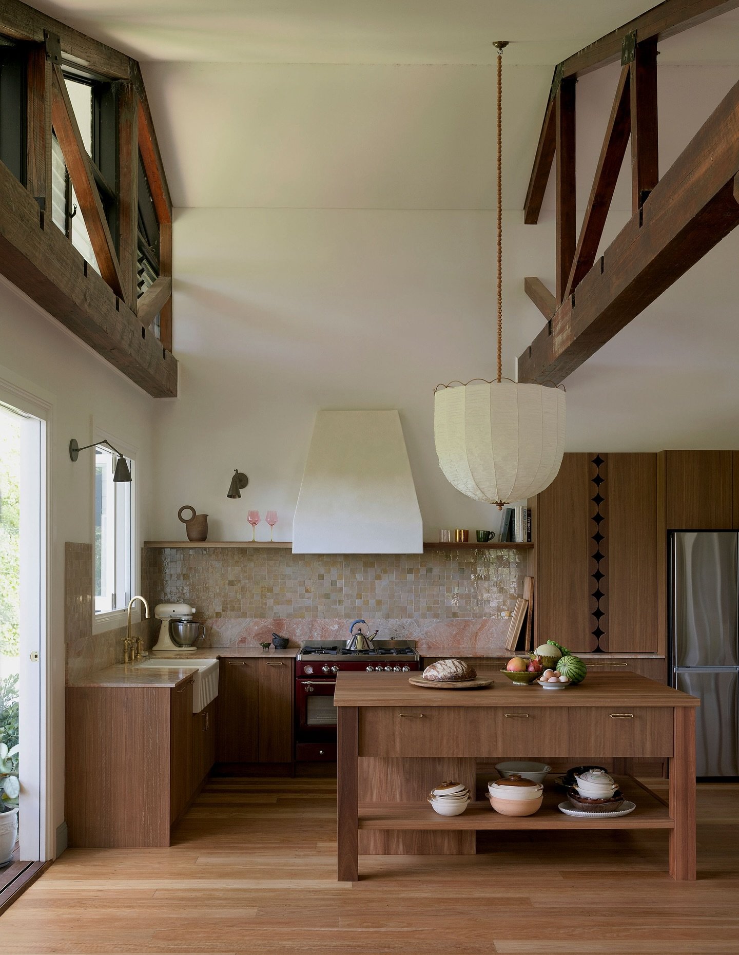 Nestled in the Byron hinterland, Misty Creek Farmhouse captures Studio Isaza&rsquo;s @studioisaza signature whimsy and craftsmanship&mdash;delivering a retreat shaped by local makers and the rhythm of the land.

Link to story in bio.

Photos @natmcco