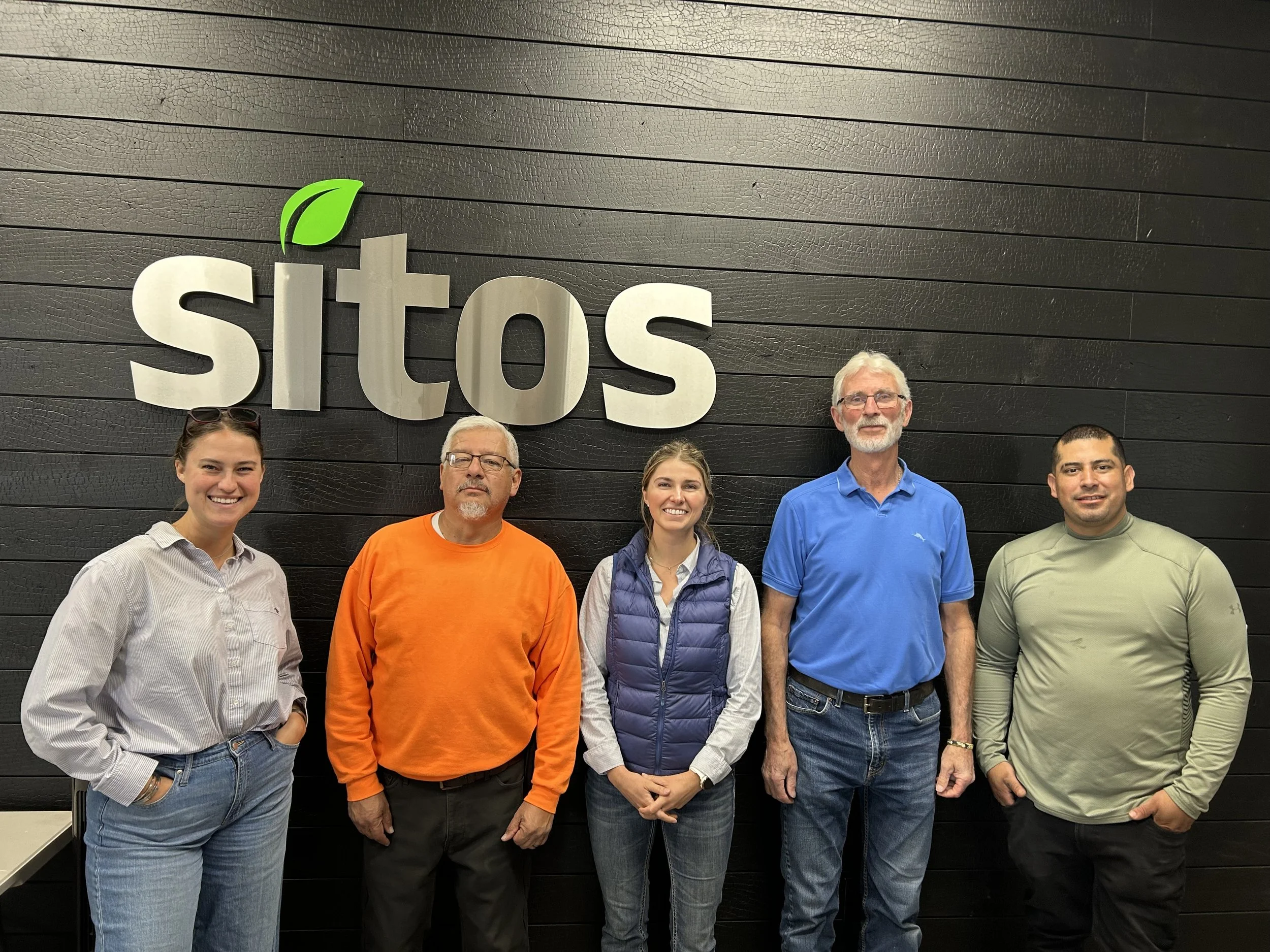 Sitos Group personnel producing biochar at the company’s California facility