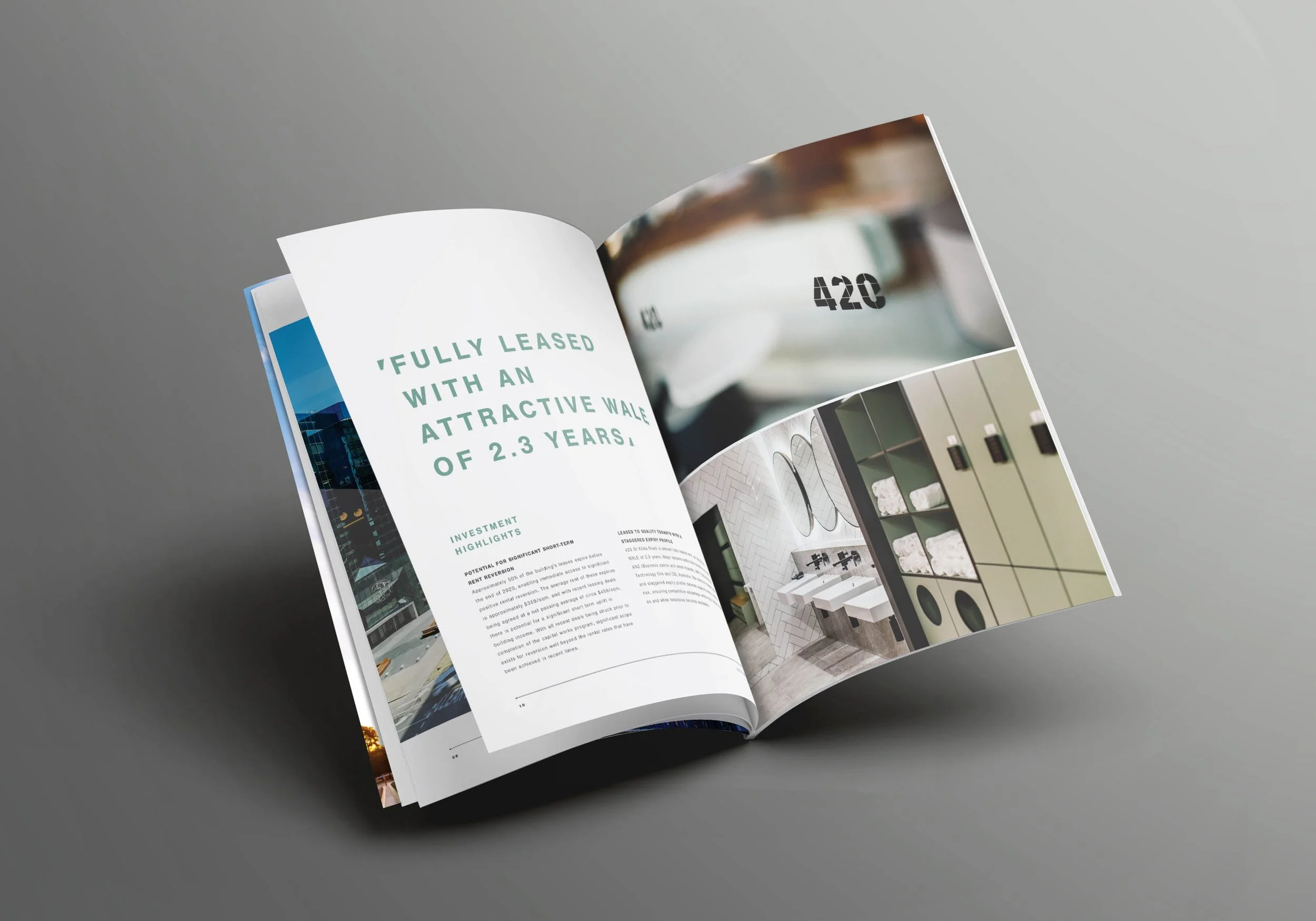 Red Crayon, Advertising Agency, Creative, Marketing Agency, Melbourne, Cushman & Wakefield, 420 St Kilda Road, Branding & Collateral Design