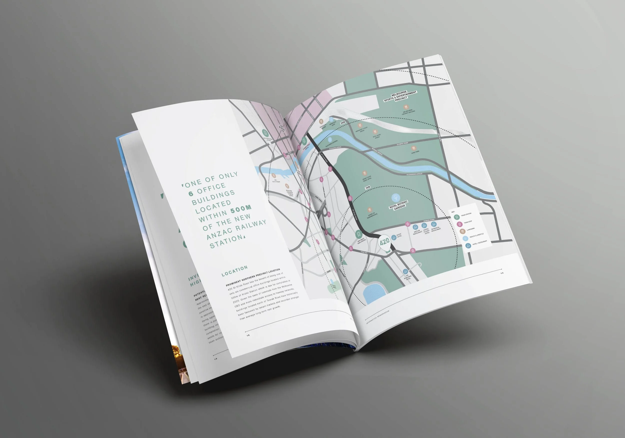 Red Crayon, Advertising Agency, Creative, Marketing Agency, Melbourne, Cushman & Wakefield, 420 St Kilda Road, Branding & Collateral Design