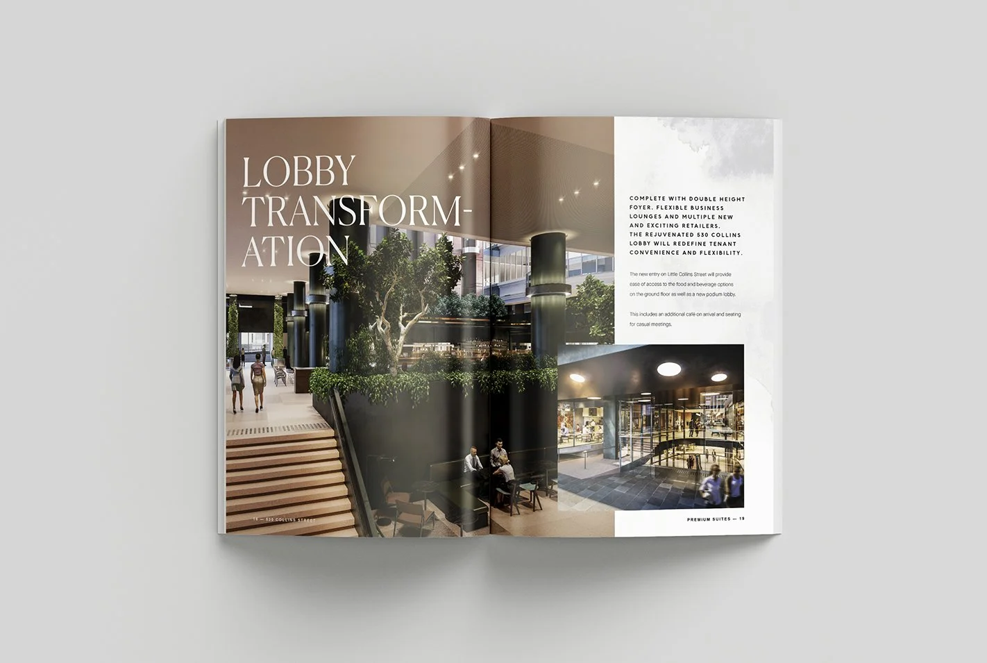 Red Crayon, Advertising Agency, Creative, Marketing Agency, Melbourne, Colliers International, 530 Collins Street, Collateral Design