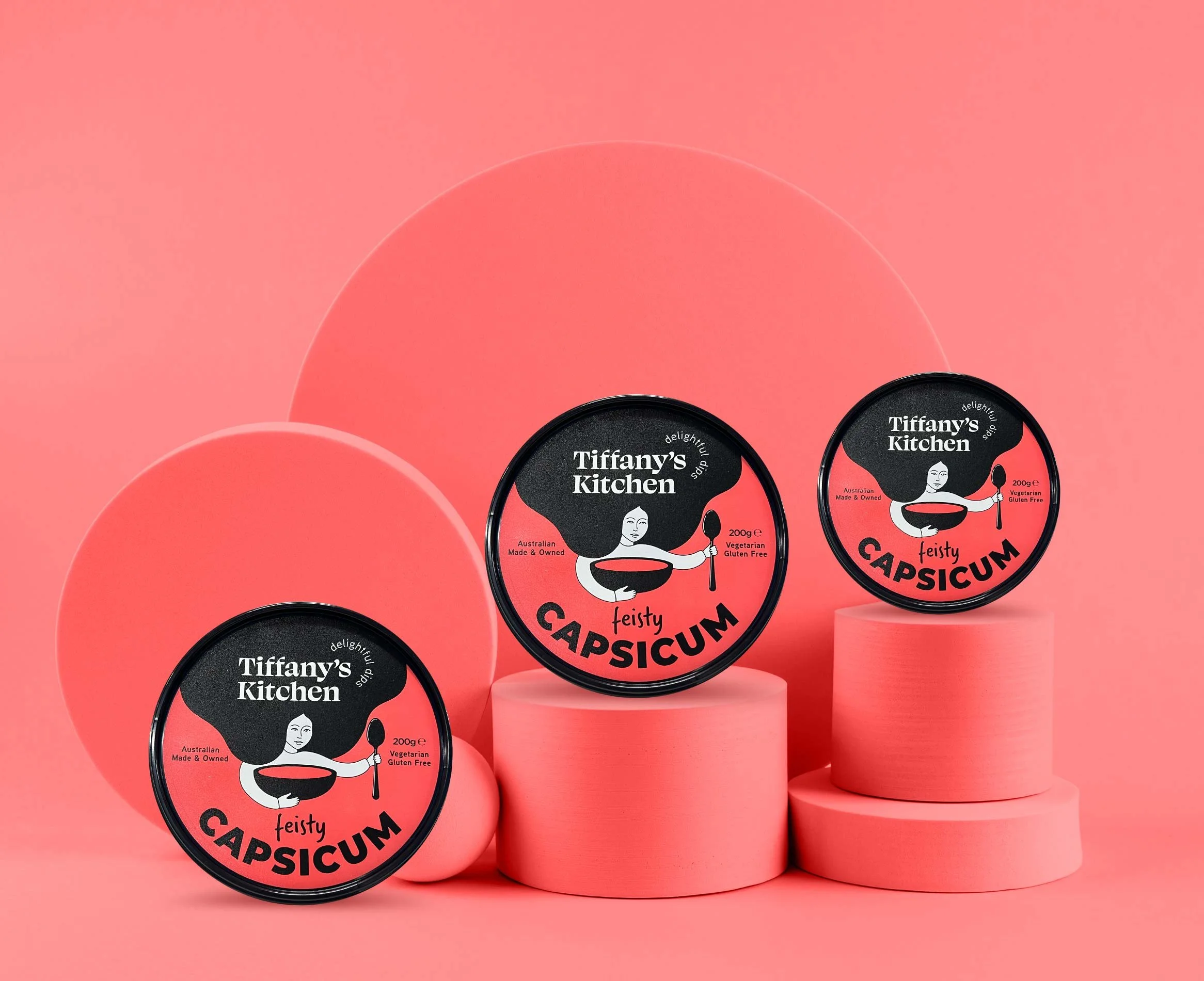 Red Crayon, Creative Advertising, Tiffany's Kitchen, Packaging