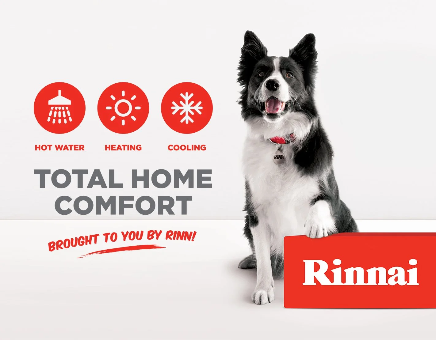 Red Crayon, Advertising Agency, Creative, Marketing Agency, Melbourne,  Rinnai, Brand Campaign, Campaign Strategy, Campaign Creative, Content Creation, Video Production & Photography