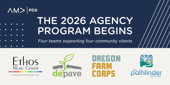 Introducing our 2026 AMA PDX Agency Community Clients!