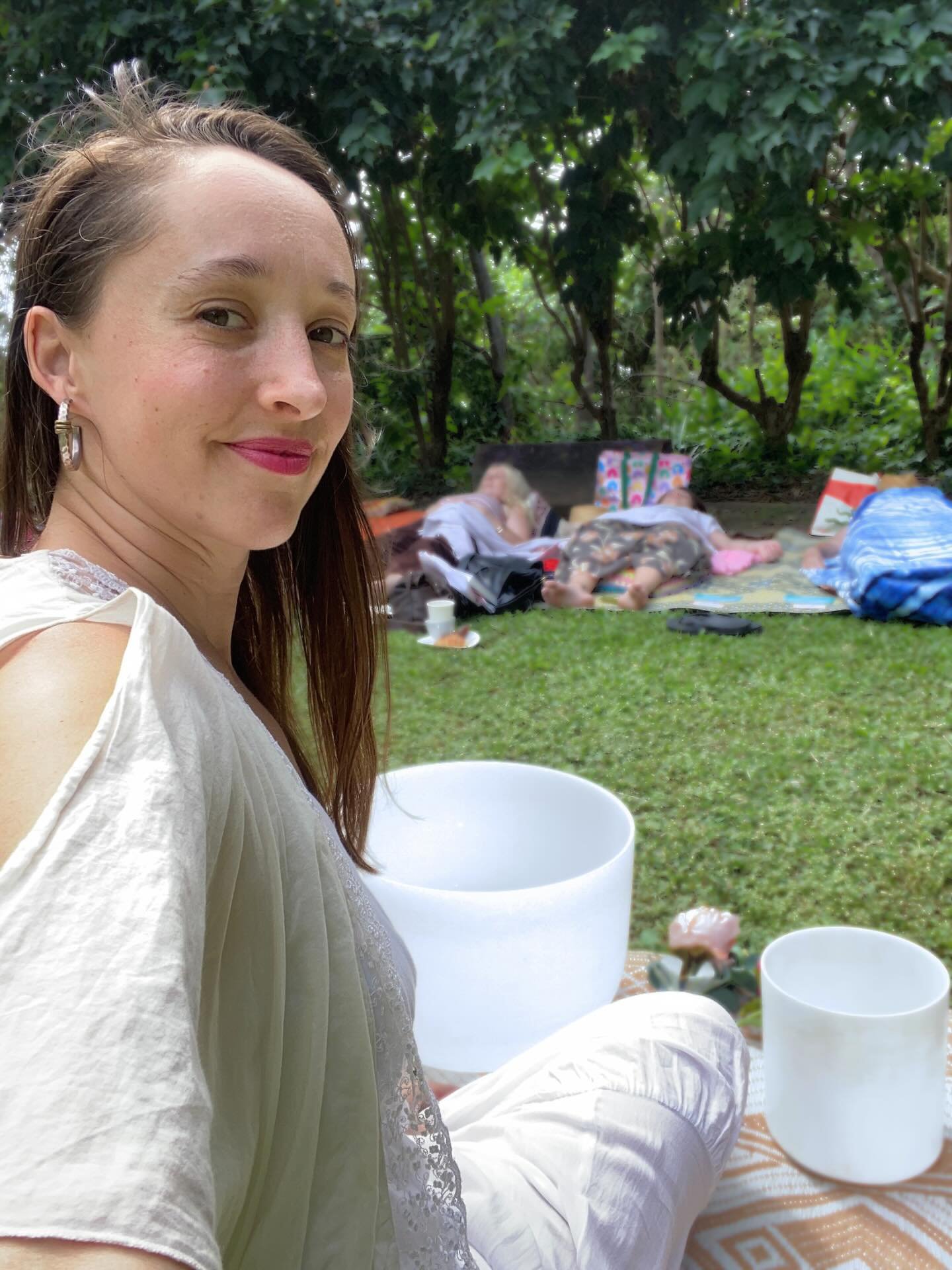 I am feeling so grateful today&hellip; tired, but very grateful 💖

Yesterday I held a special Mother&rsquo;s Day gathering in a beautiful garden setting 🌿

Thankfully the rain stayed away, I&rsquo;d honestly been praying for the clouds to hold off 
