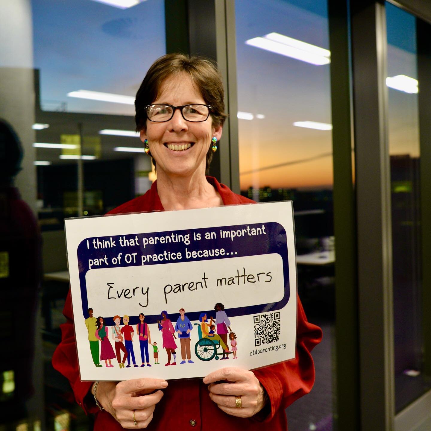 Anne Honey is an Occupational Therapist and one of the leads for the OT4Parenting project, research and survey! 

She thinks that  parenting is an important part of OT practice because... &ldquo;Every Parent Matters!&rdquo;

Thanks Anne!

To particip