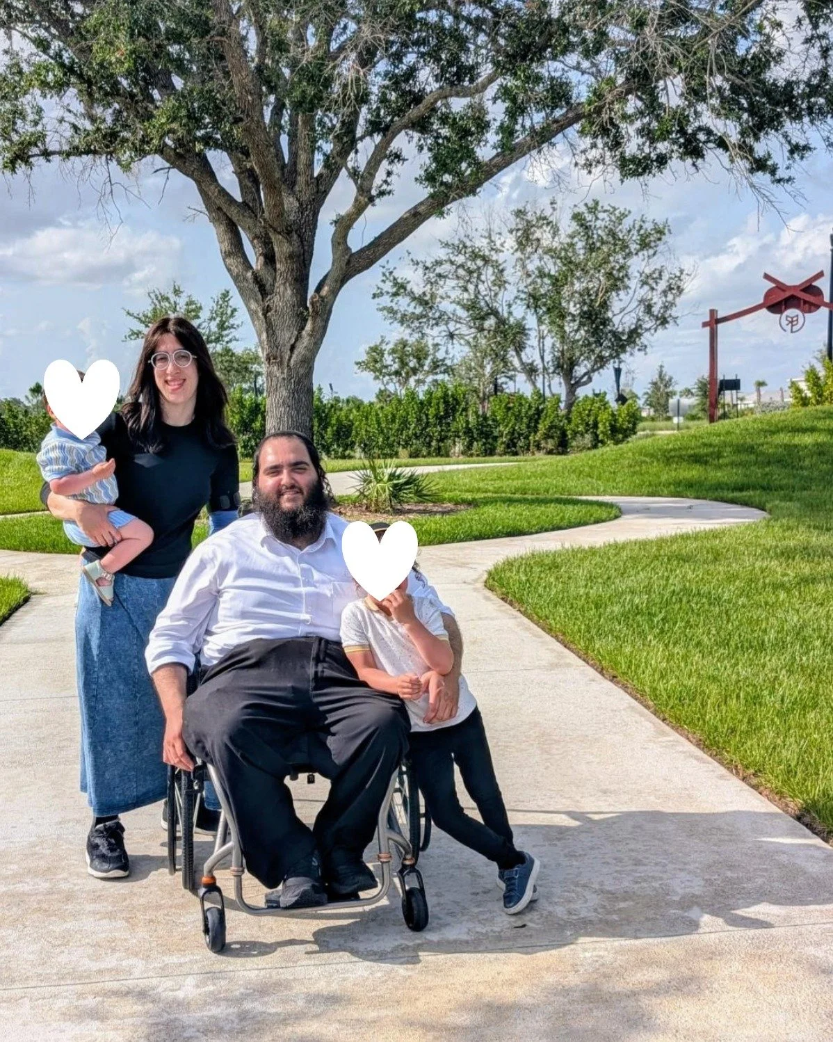 Perspective of parents with disabilities - Chani &amp; Avrumi Lunger - @avrumilunger &amp; @chanilunger 

If you&rsquo;d like to participate, send us a message - everyone is welcome!

&ldquo;When we are out and about especially with our kids and spou