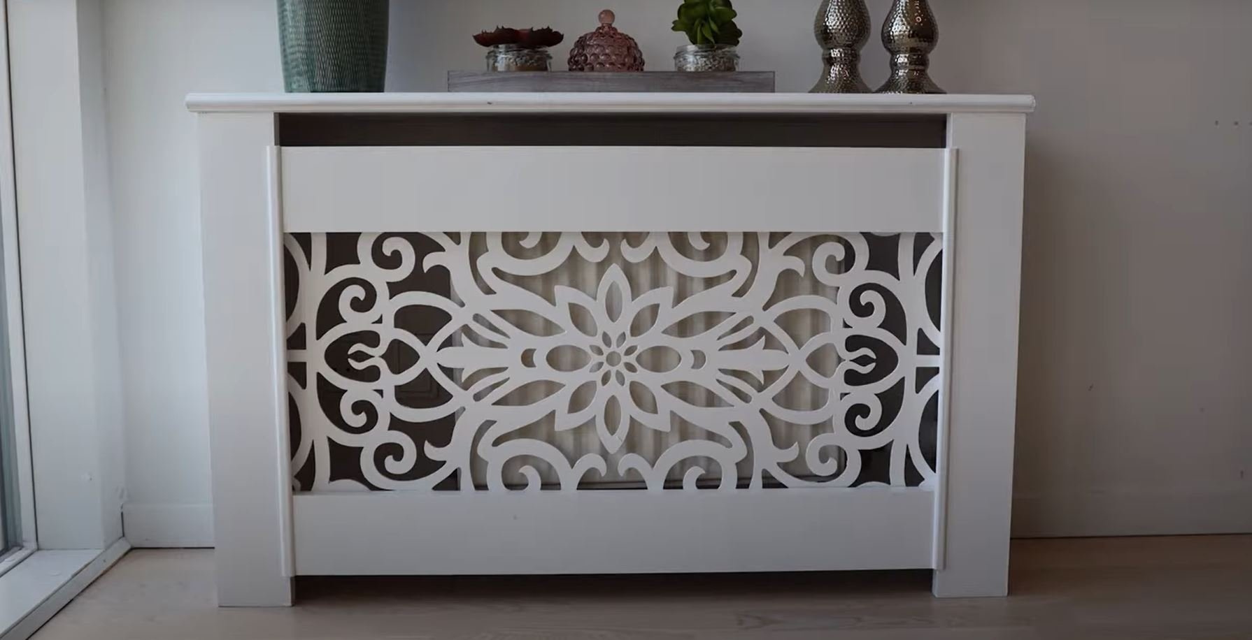 DIY Radiator Cover - How to Create a Stylish Floral Cover for Your Home Radiator