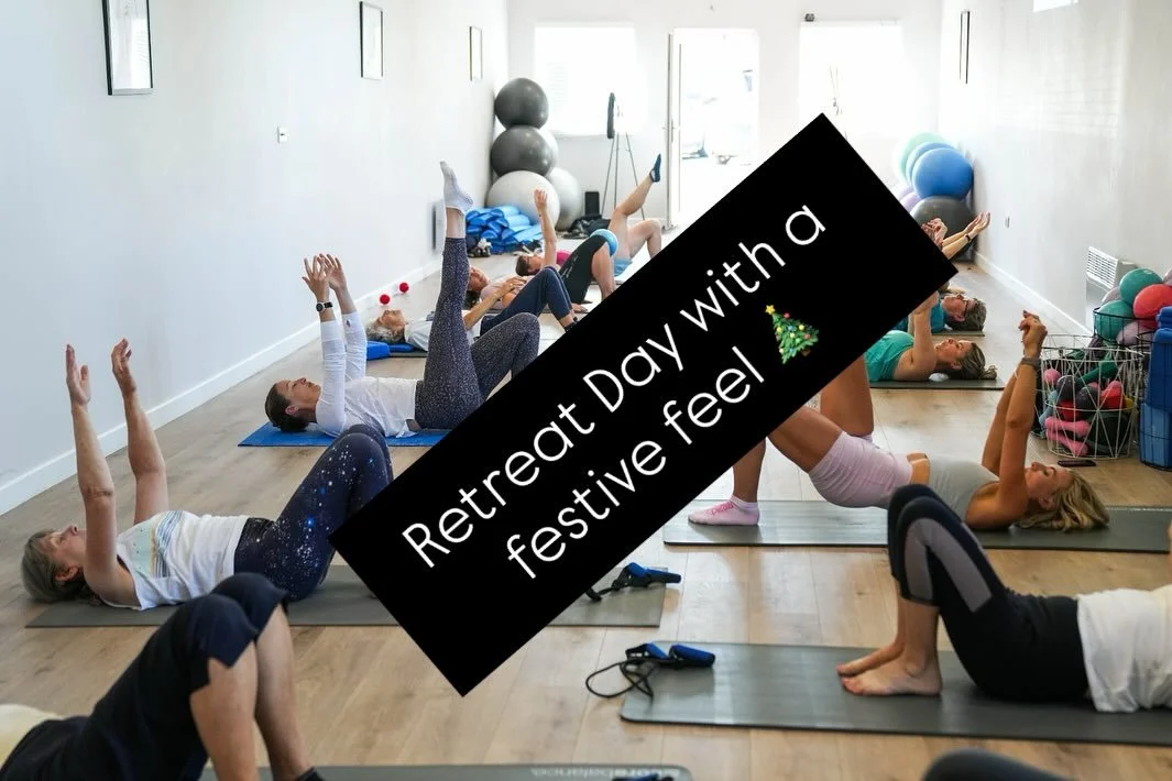 🧘🏻&zwj;♀️🍴🎄Thursday 4th December, we have an amazing Pilates retreat day for you, a morning of Pilates, including mobilisation and strength building sessions. A 2 course lunch from @harriebootoagoose followed by an afternoon of festive wreath mak