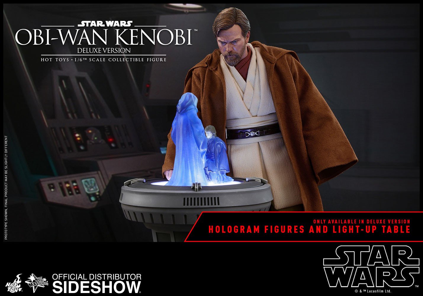Hot Toys MMS478 - Obi Wan Kenobi - Deluxe edition accessories