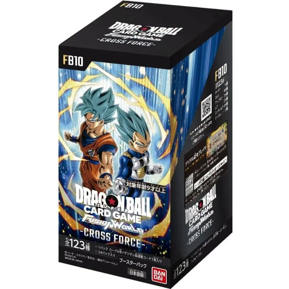Display Box Dragon Ball Fusion World FB10 Cross Force