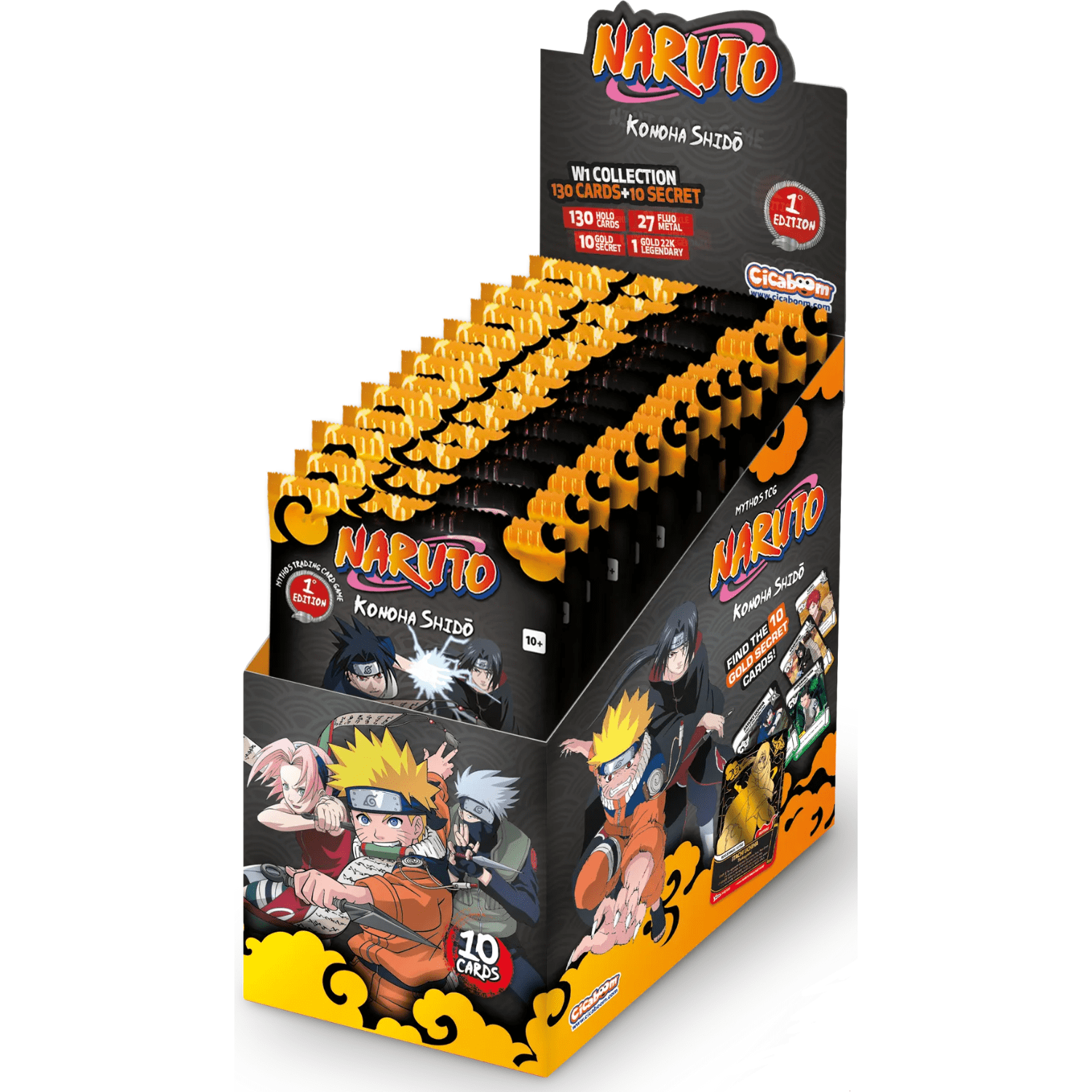 Display Box Naruto Mythos TCG - Chapitre 1: Konoha Shidō (Première édition FR)