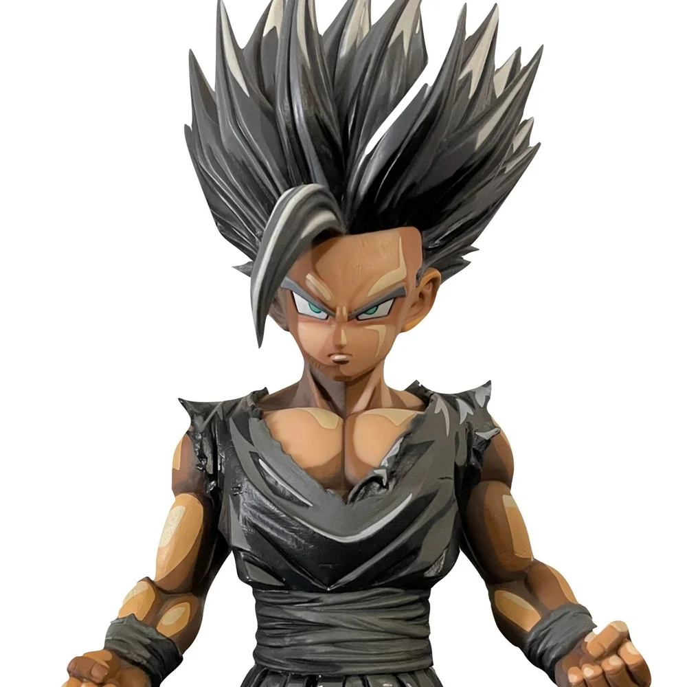 Figurine Dragon Ball Z Gohan Super Saiyan Chocolate Black - 20 Cm, Neuve