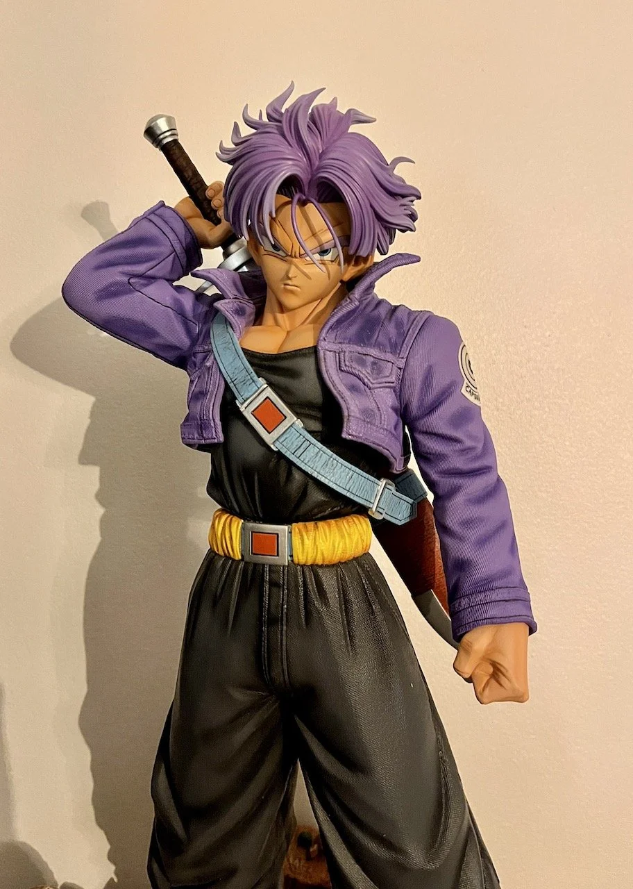 DRAGON BALL Z Gt Dbs Dbz Half Card Carddass Carte No.73 Trunks Japan