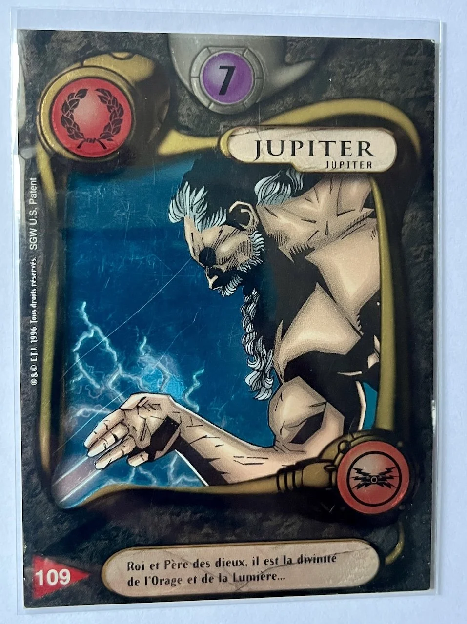 Carte DEUS 109 JUPITER