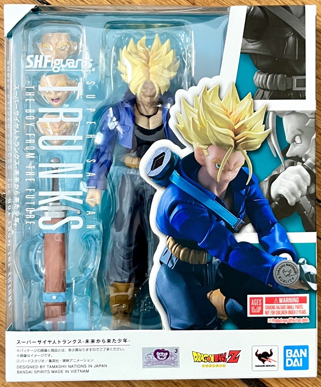 SH Figuarts Trunks boy from the future