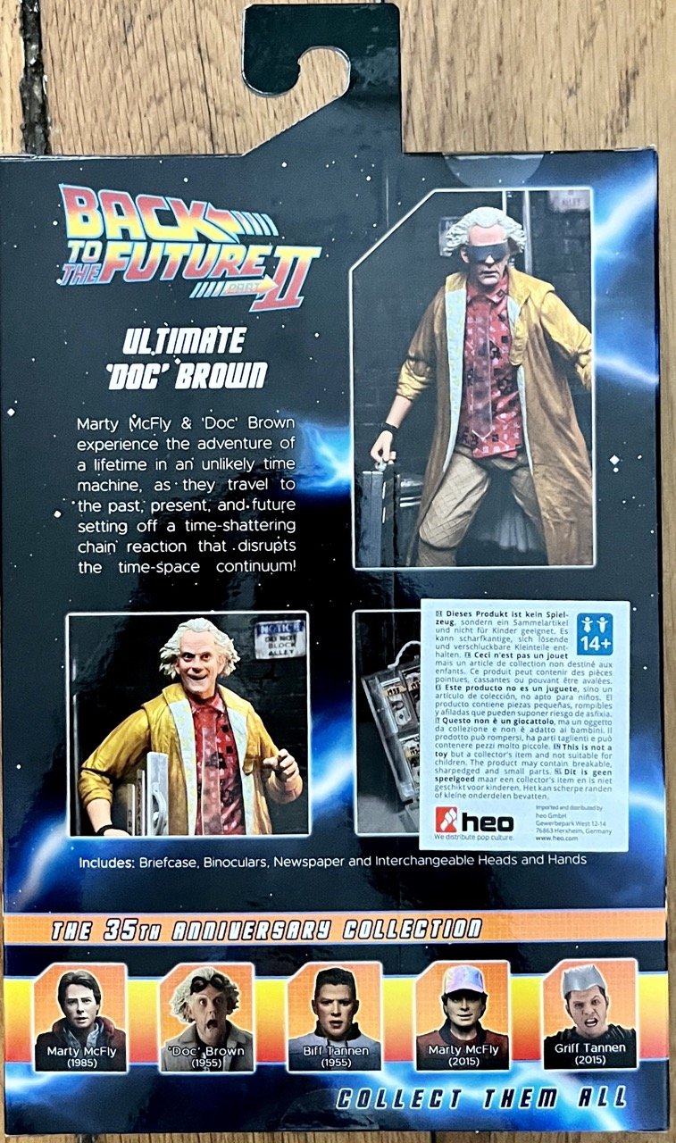 NECA Doc Retour vers le futur 2