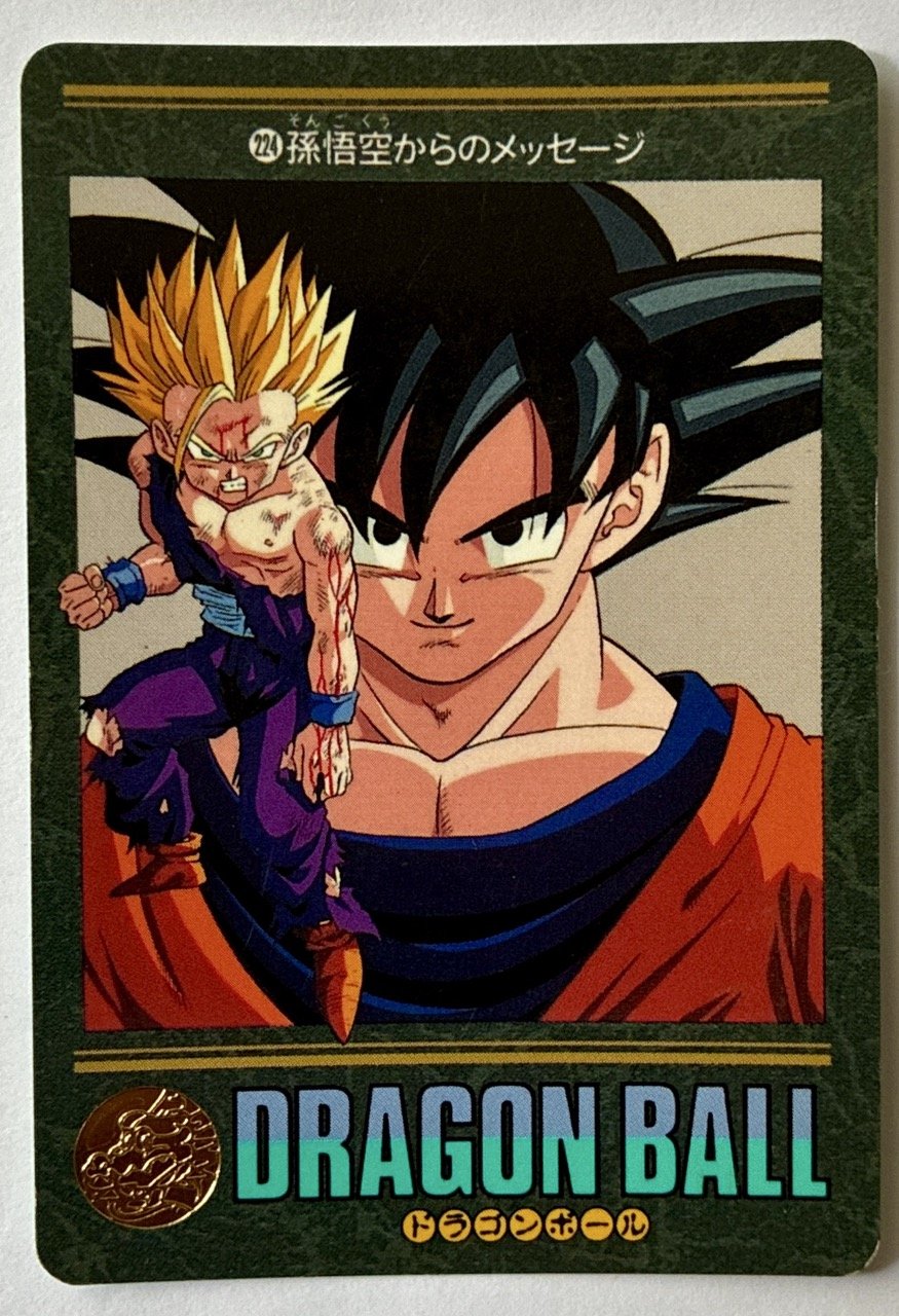 Carte à collectionner Bandai Dragon Ball Visual Adventure Part 95 numéro 224