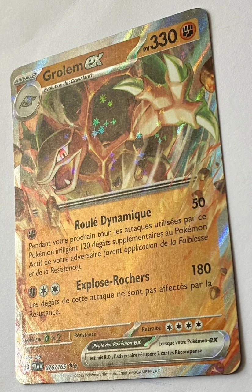 Pokemon 151 - 076:165 Grolem EX Zoom.jpeg