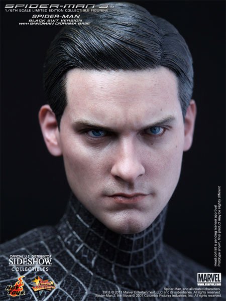 Hot Toys MMS165 - Spider Man 3 Black Suit