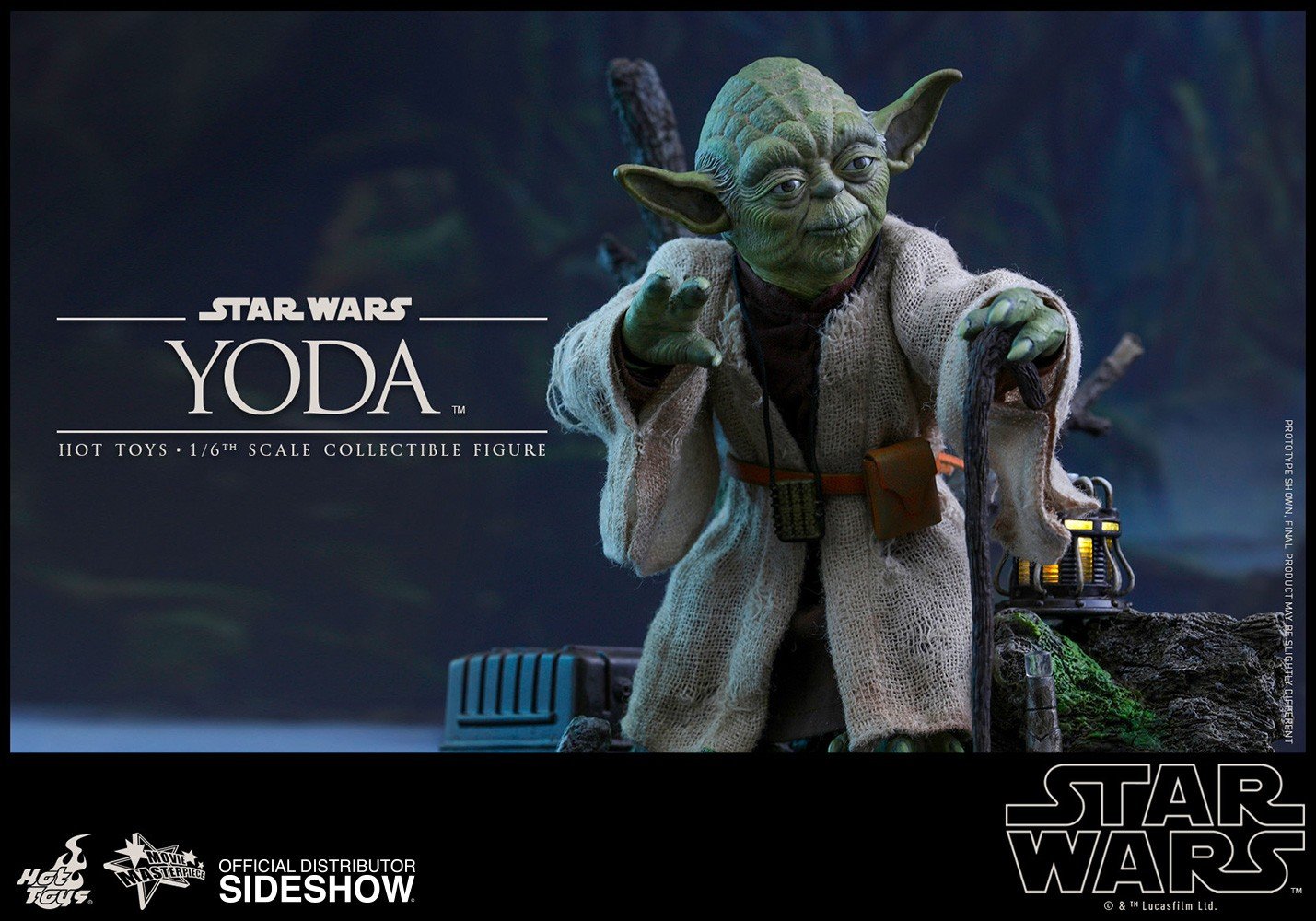 Hot Toys MMS369 - Yoda épisode 5 l'empire contre attaque