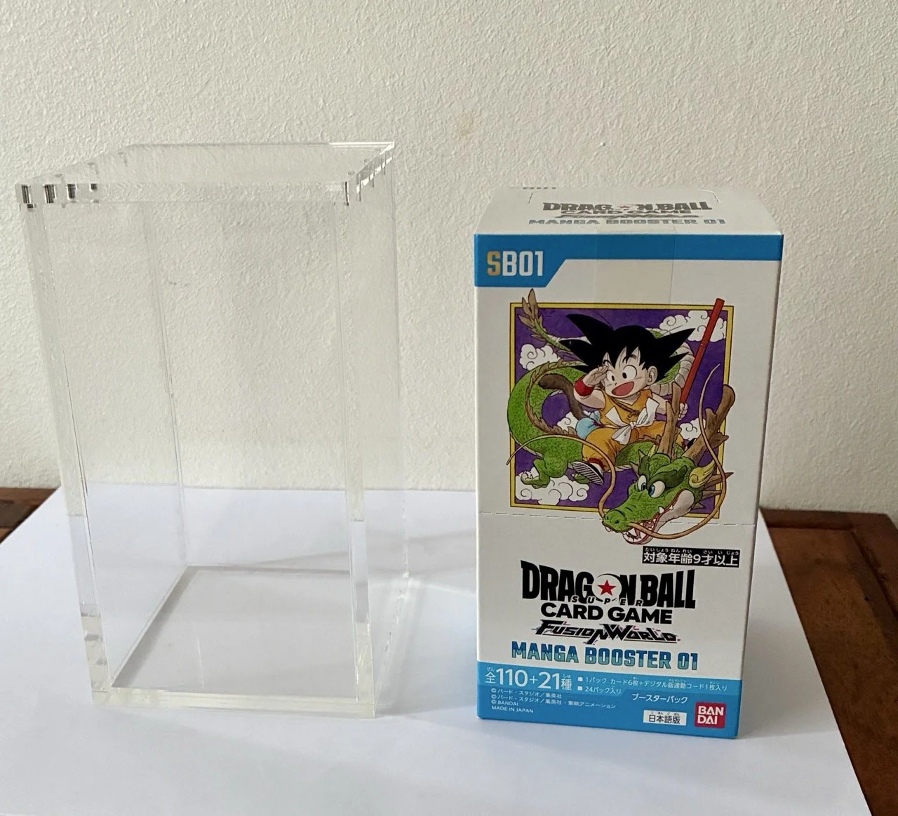 Display Booster Manga Booster SB01 avec box acrylique.jpeg