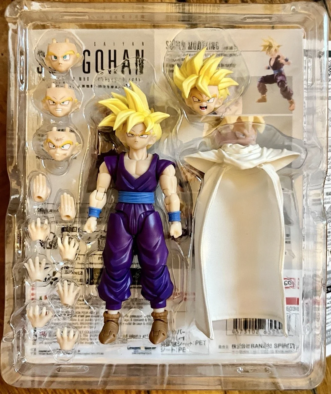 SH Figuarts Son Gohan Accessories