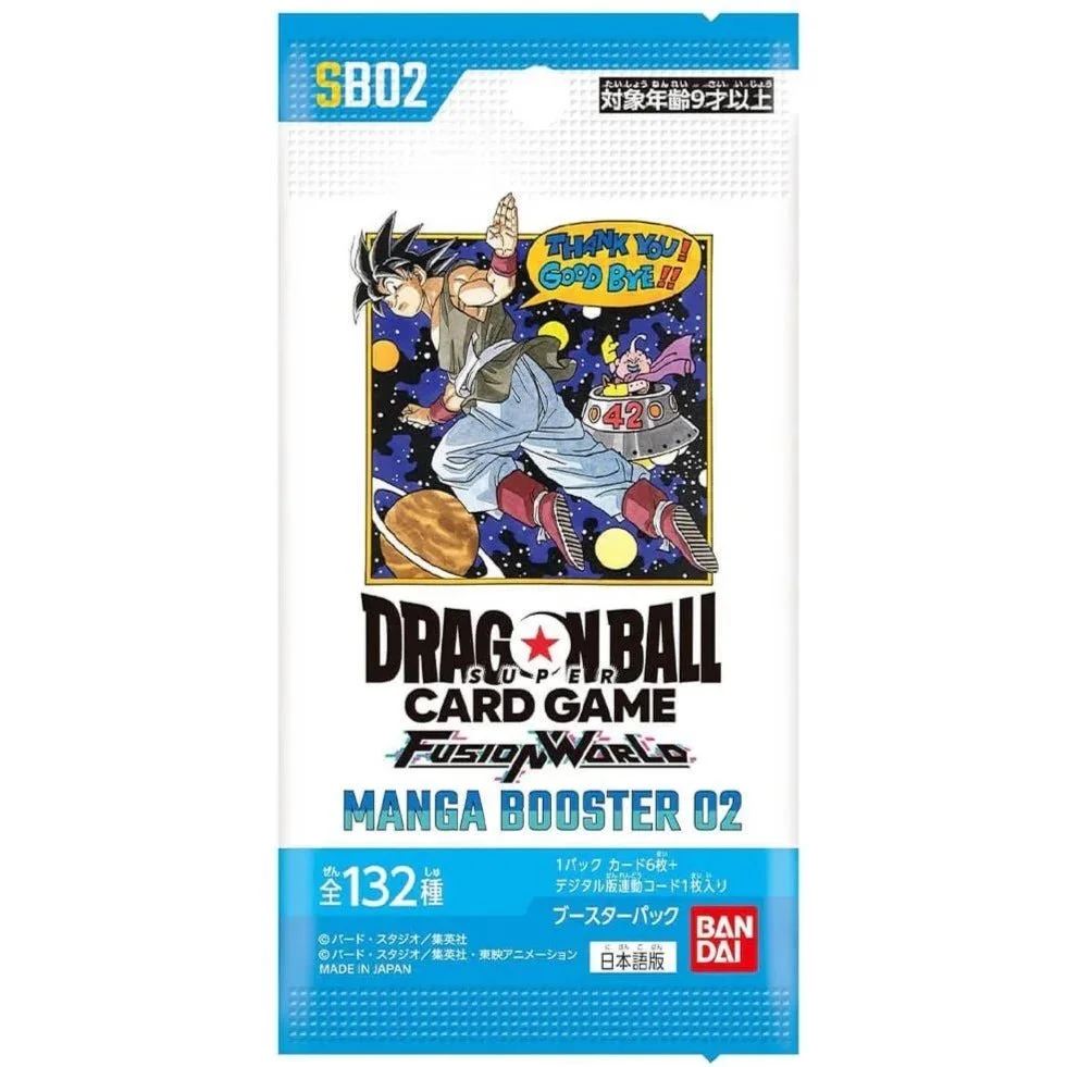 Booster Dragon Ball Fusion World SB02 Manga Booster