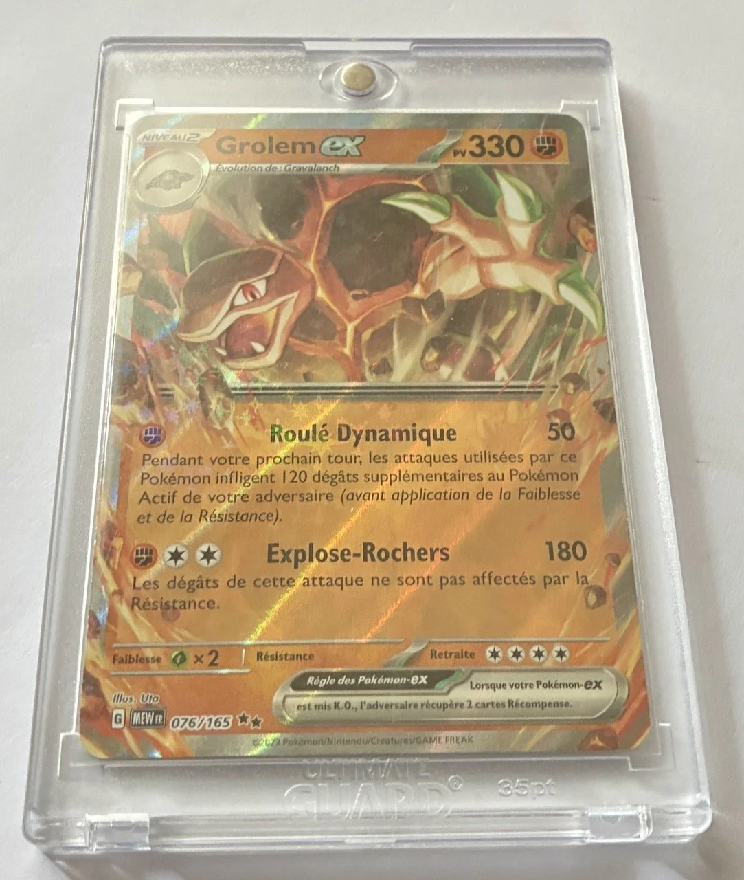 Pokemon 151 - 076:165 Grolem EX Box 2.jpeg