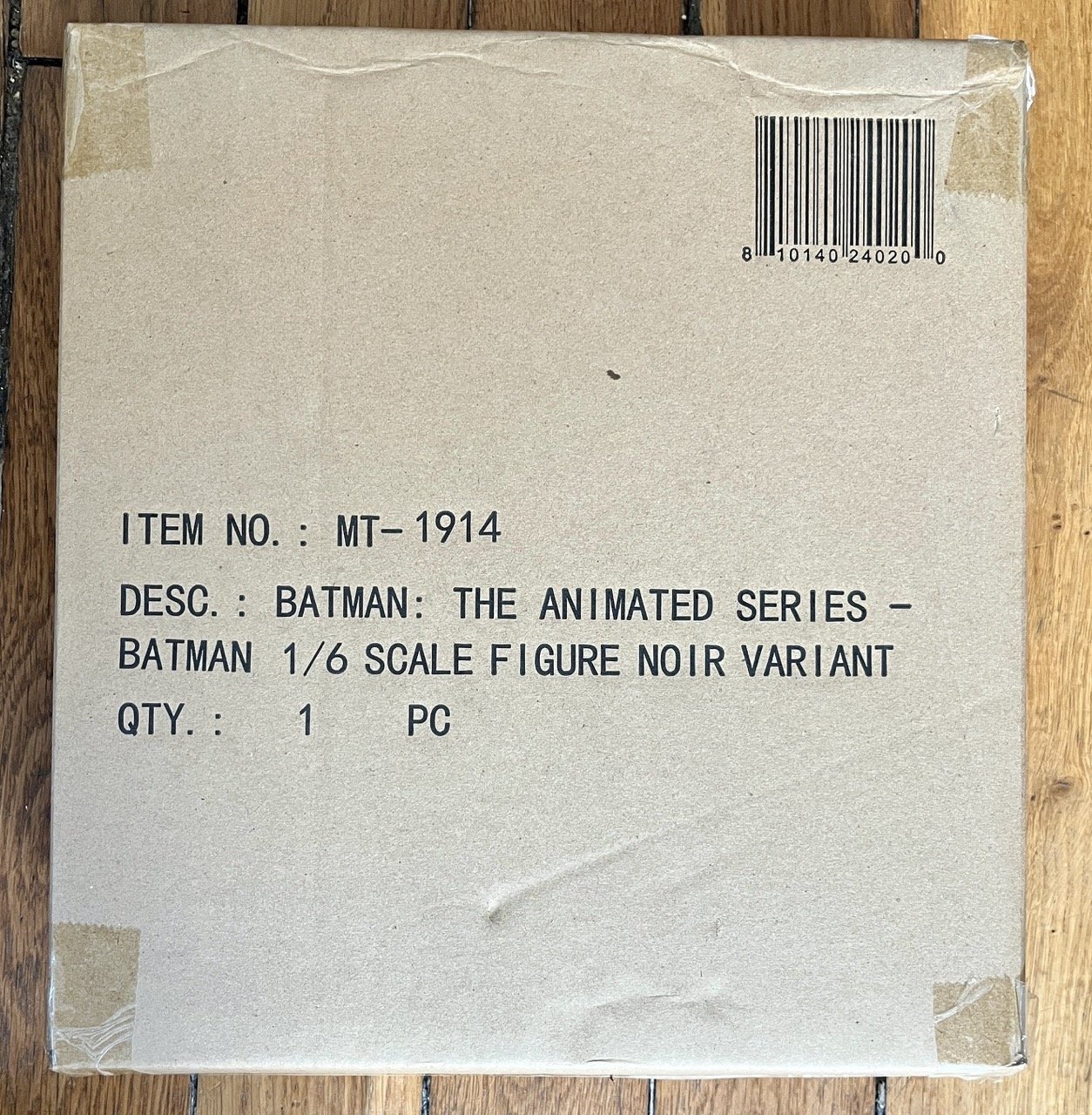 Mondo Batman noir exclusive box