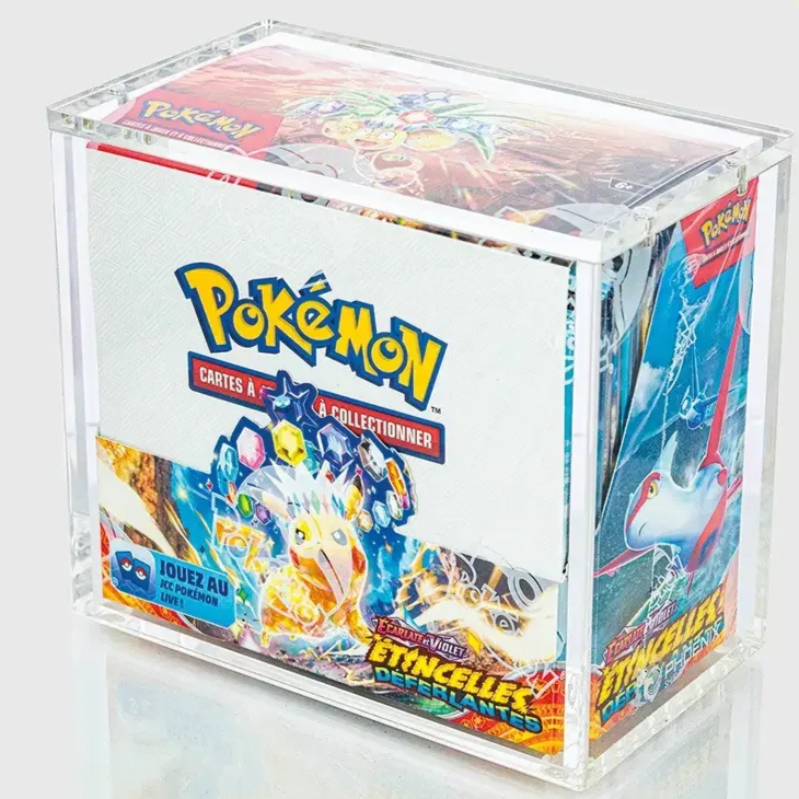 Phoenix Shield - Protection Acrylique pour Booster Box Pokemon
