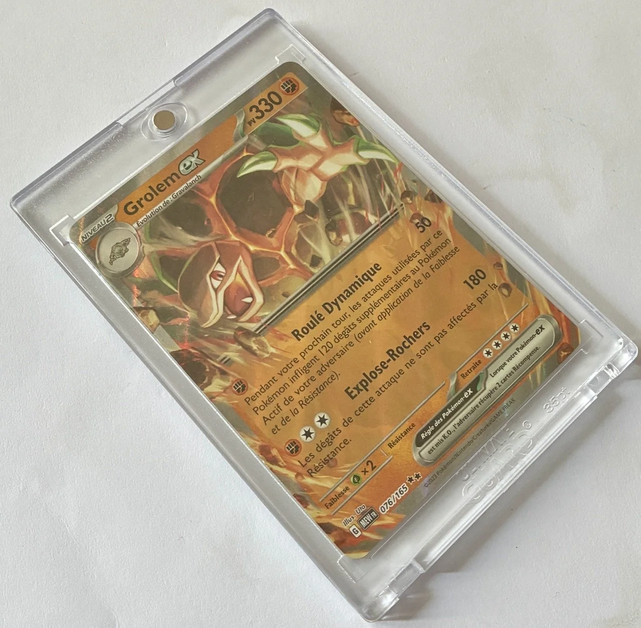 Pokemon 151 - 076:165 Grolem EX Box.jpeg